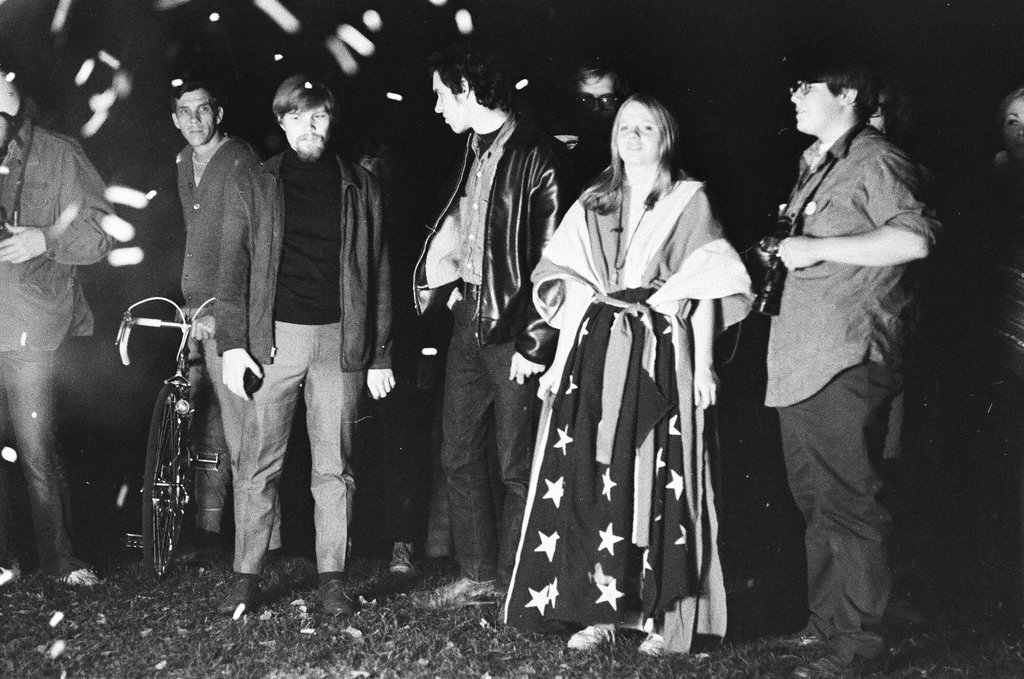 Students for a Democratic Society rally in Lincoln Park - Chicago Sun-Times