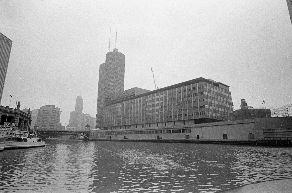 Chicago River and city seen from tour boat - Chicago Sun-Times