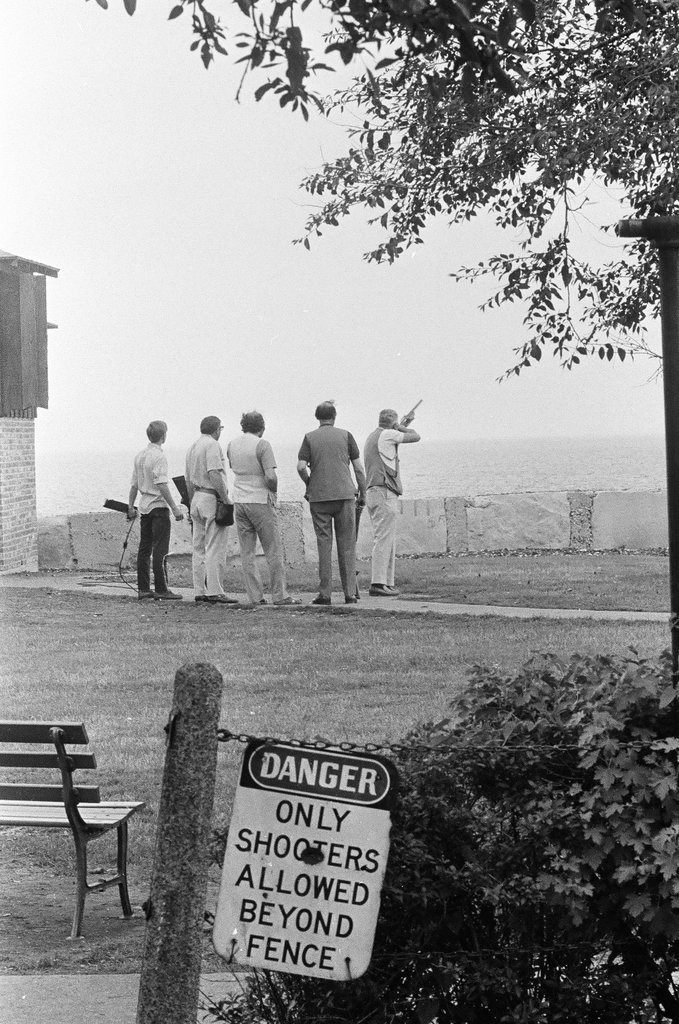 Lincoln Park Gun Club skeet shooting - Bob Langer for Chicago Sun-Times
