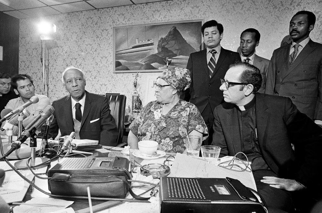 A. Philip Randolph receives John F. Kennedy Award - Howard D. Simmons for Chicago Sun-Times