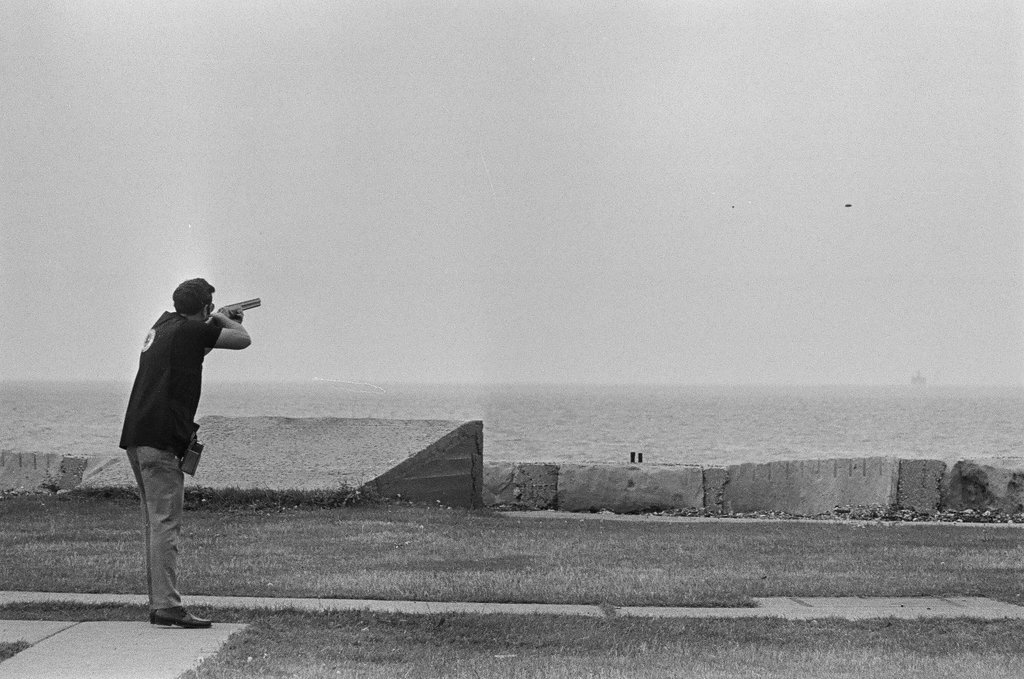 Lincoln Park Gun Club skeet shooting - Bob Langer for Chicago Sun-Times