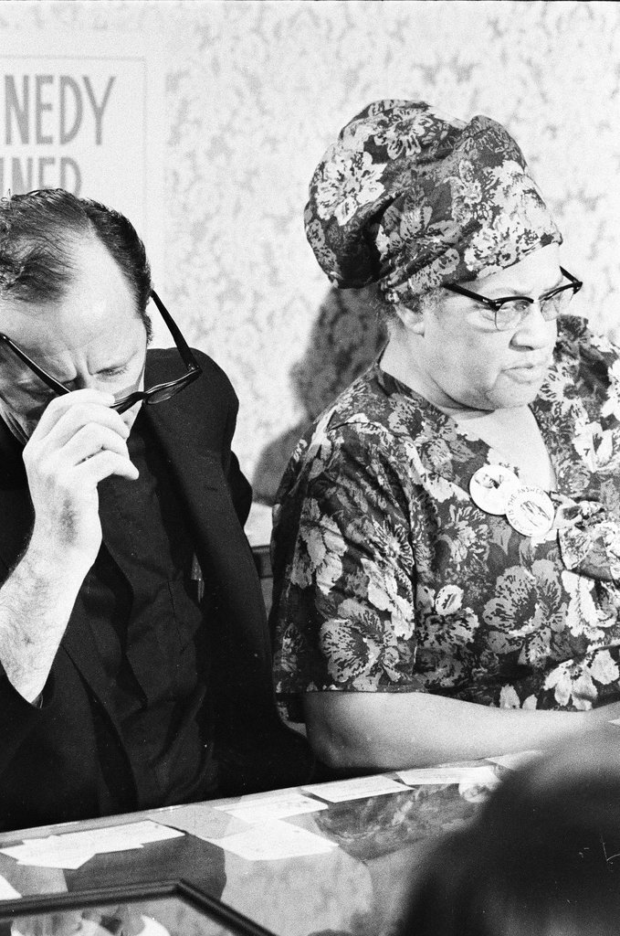 A. Philip Randolph and others at a dinner - Don Bierman for Chicago Sun-Times