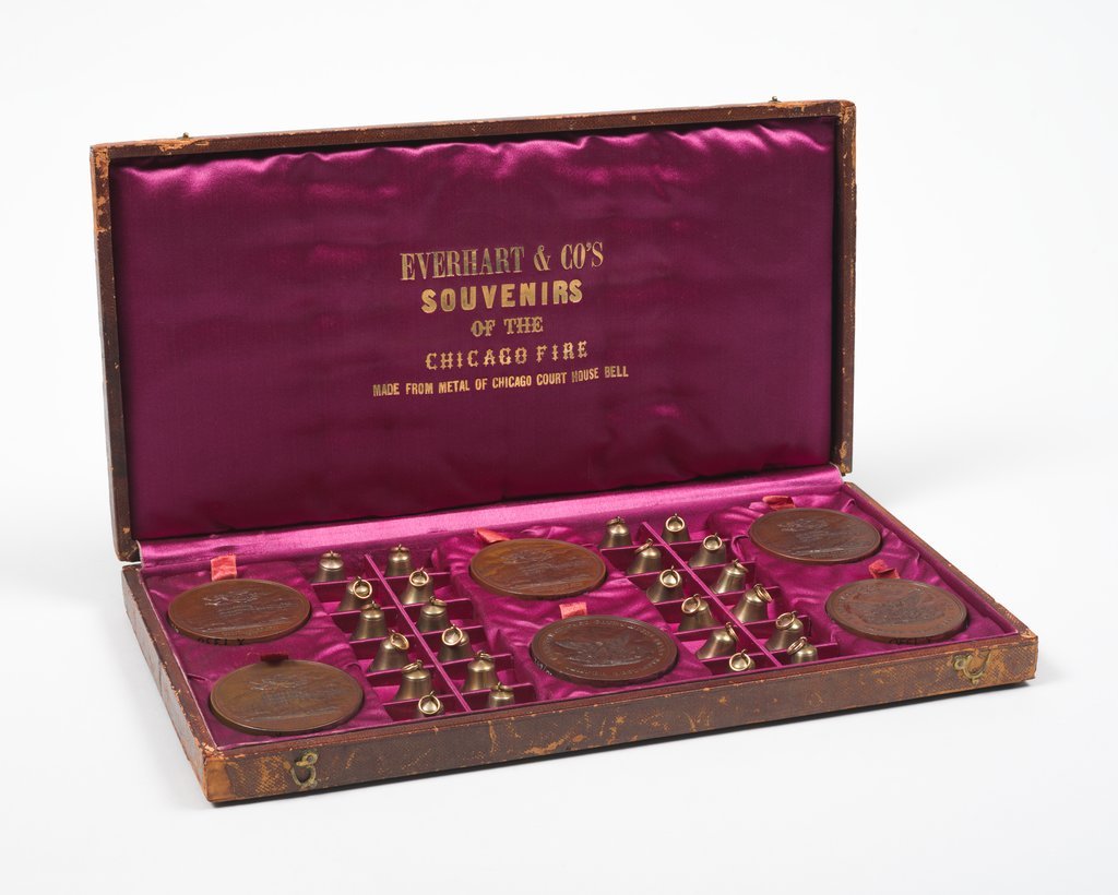 Souvenir bells from Chicago Fire - Everhart & Co.