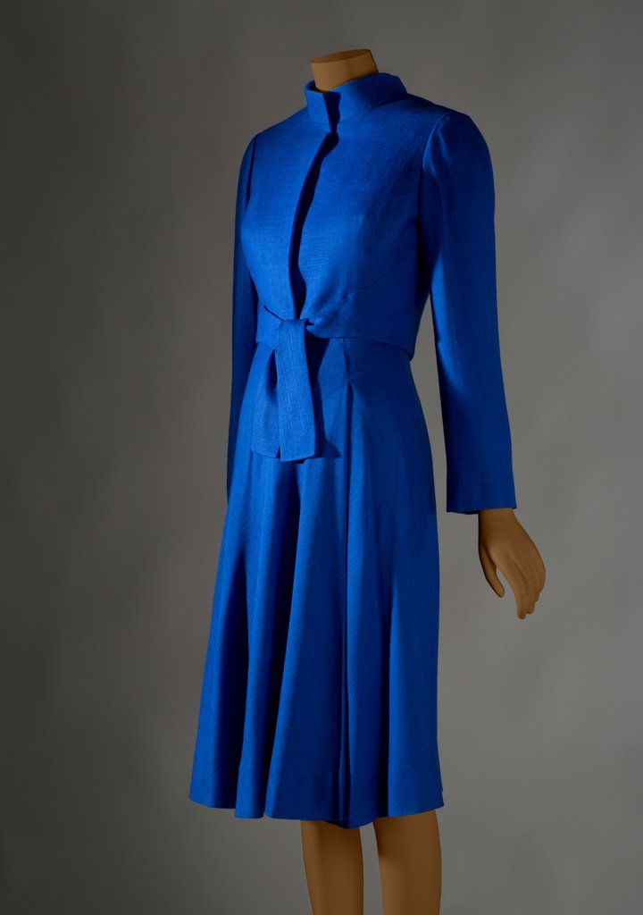 Day ensemble by Paul Trigére, worn by Eunice Johnson - Trigére, Pauline, 1908-2002