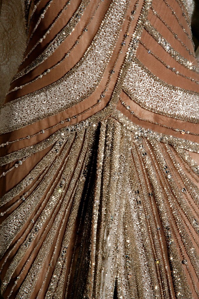 Evening ensemble by Bob Mackie featured in Ebony Fashion Fair - Mackie, Bob, 1940-