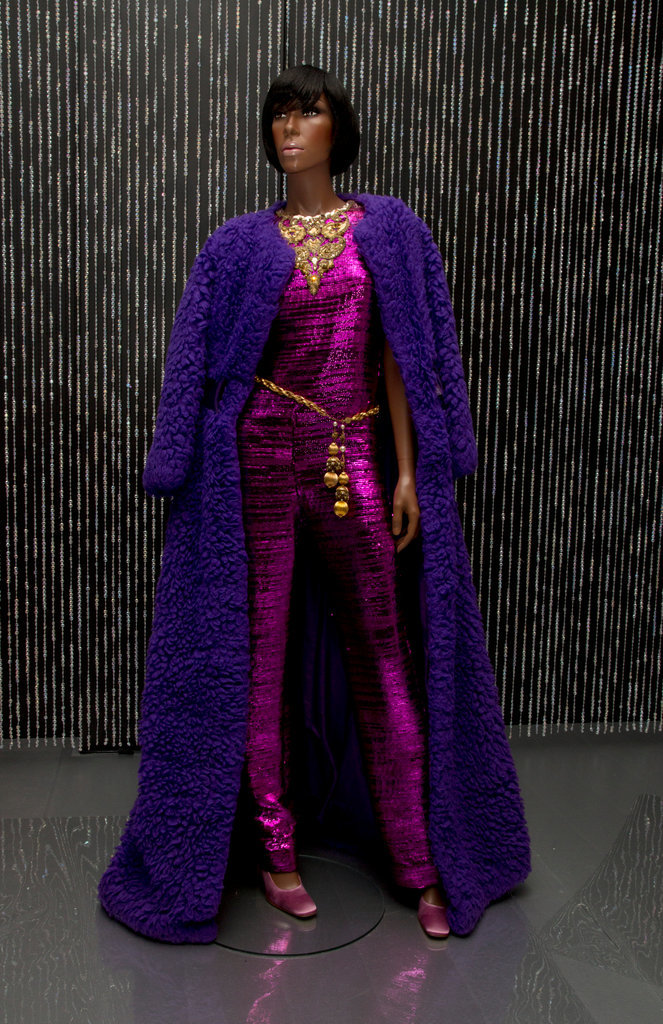 Evening ensemble by Marc Bohan for Christian Dior featured in Ebony Fashion Fair - Bohan. Marc for Christian Dior