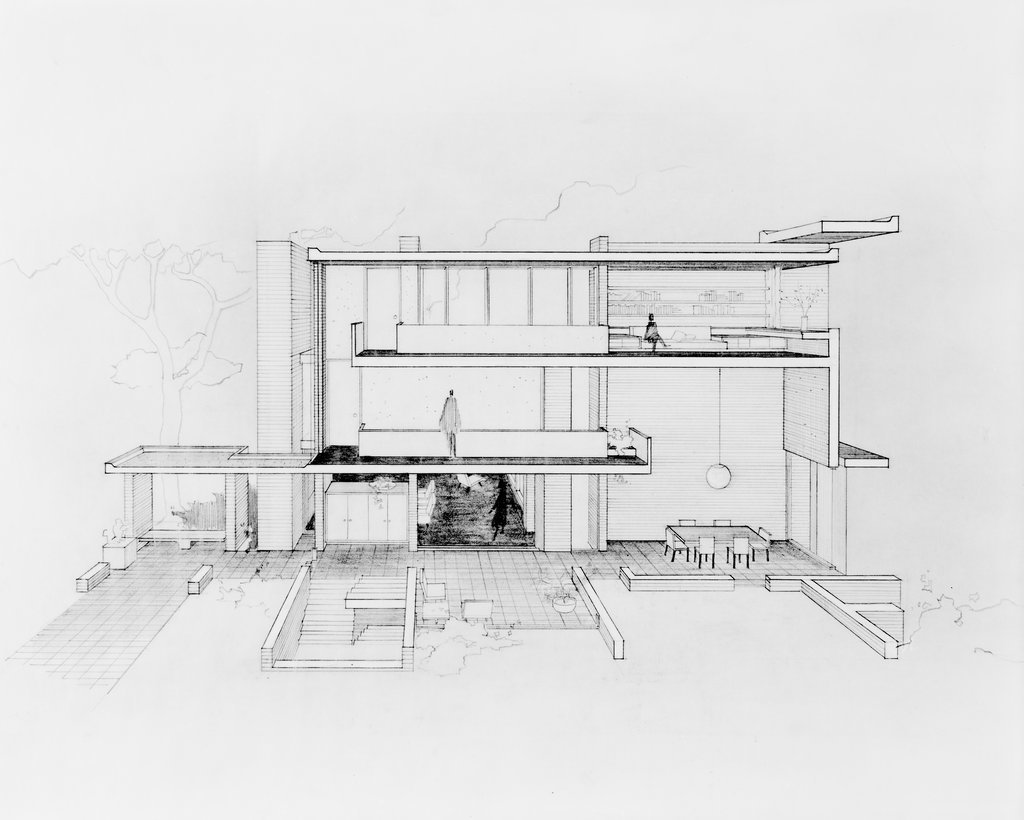Henrich House in Barrington Hills - Hedrich-Blessing