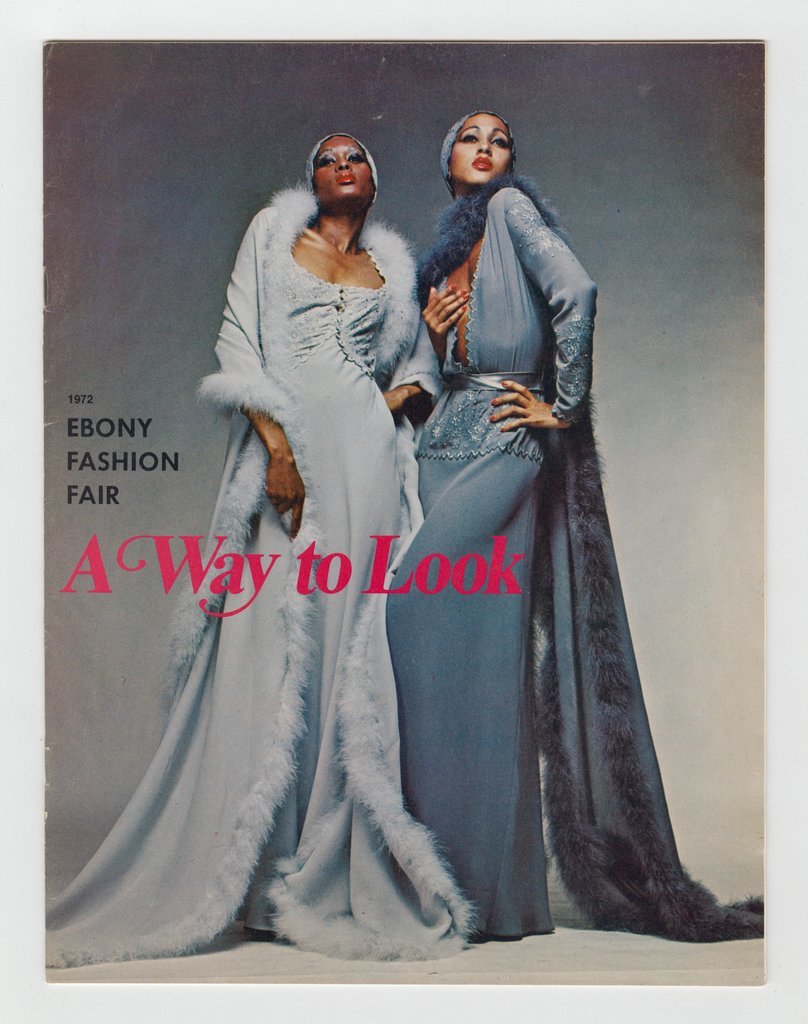 Cover of the 1972 issue of Ebony Fashion Fair Magazine - Johnson Publishing Company, Inc.
