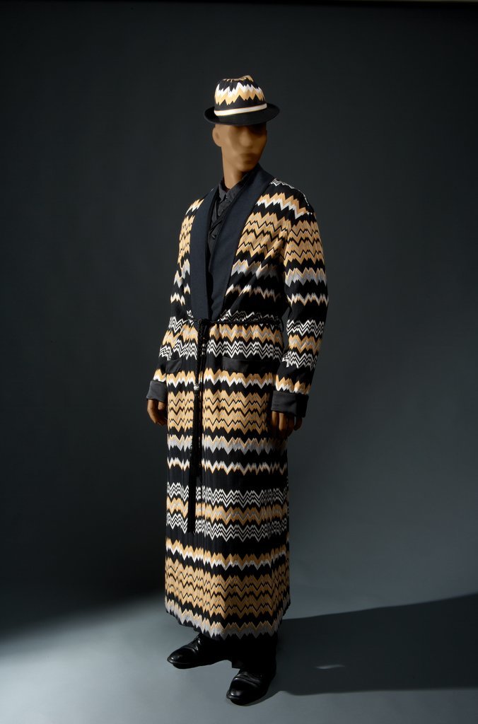 Men's ensemble by Missoni featured in Ebony Fashion Fair - Missoni