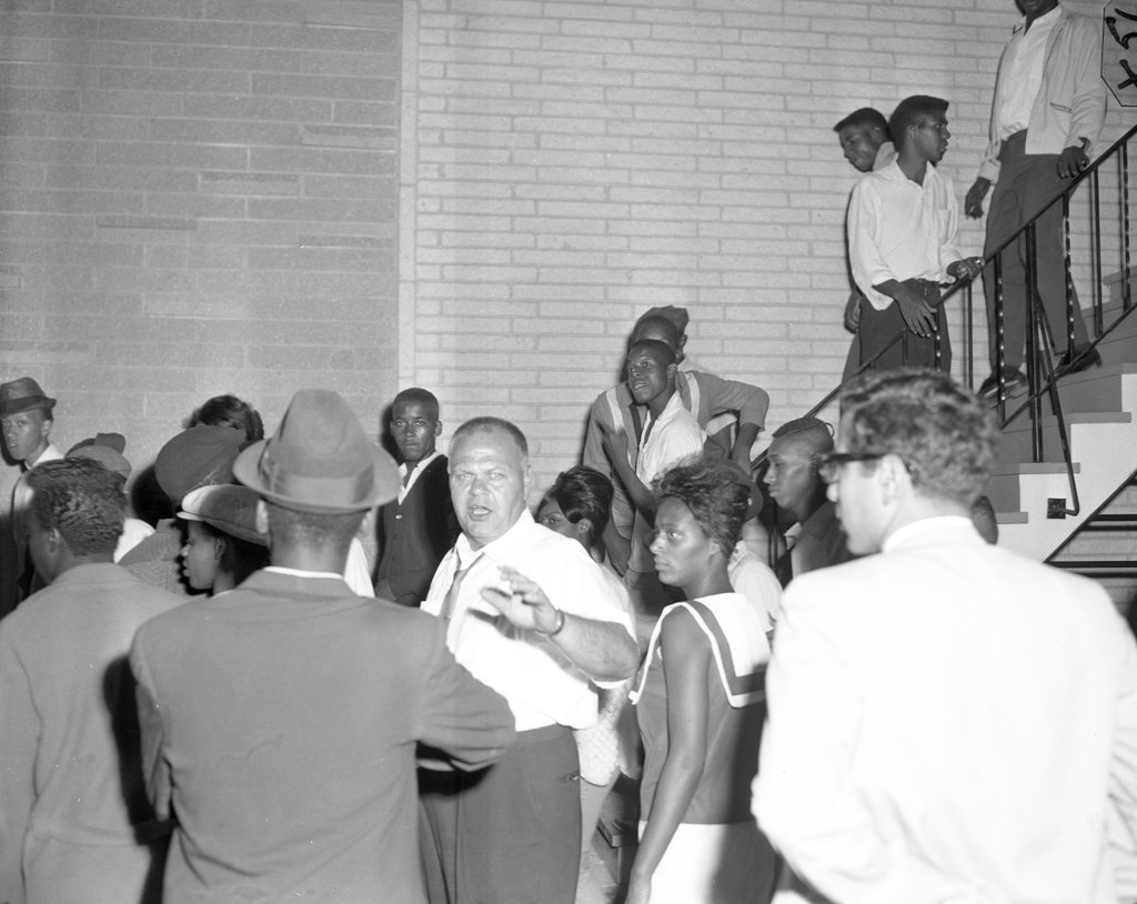 Cook County Jail Warden Jack Johnson during the Dixmoor race riot - Chicago Sun-Times