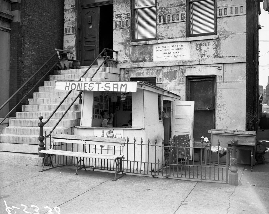 Origin site of the Chicago Fire of 1871 - Chicago Sun-Times