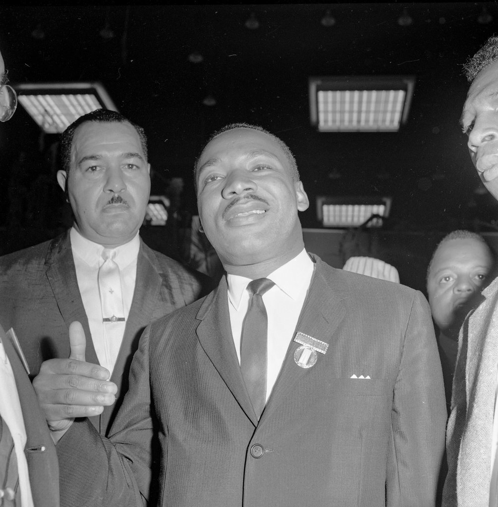 Dr. Martin Luther King Jr. at 'A Century of Negro Progress' exposition - Chicago Sun-Times