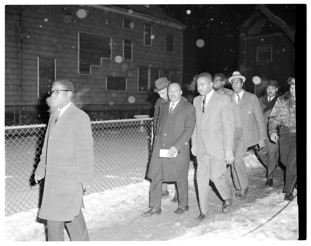 Dr. Martin Luther King Jr. at Kenwood United Church of Christ - Chicago Sun-Times