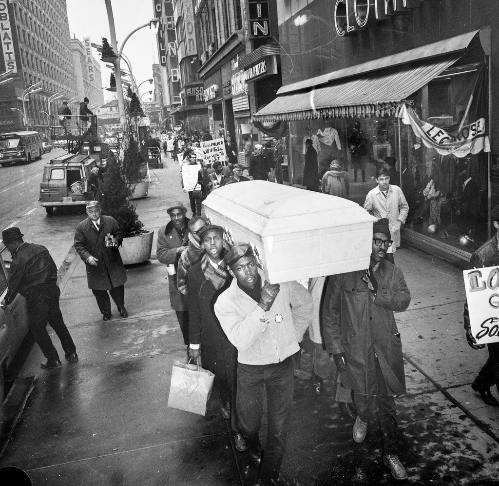 Student Nonviolent Coordinating Committee civil rights protest - Chicago Sun-Times
