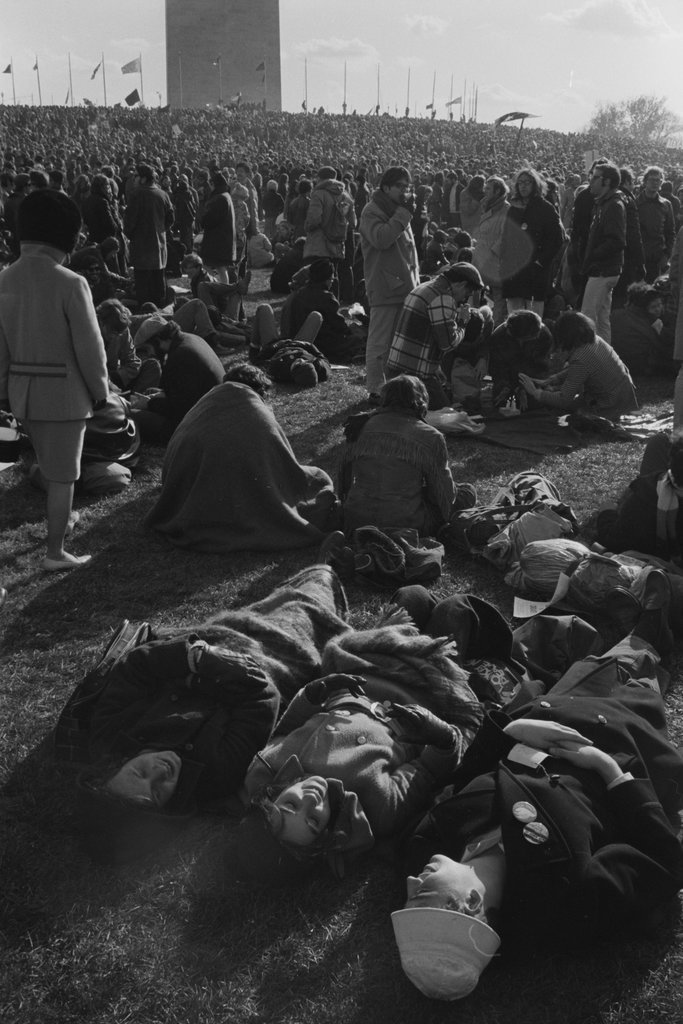 Moratorium to End the War in Vietnam march - Haun, Declan, 1937-1994