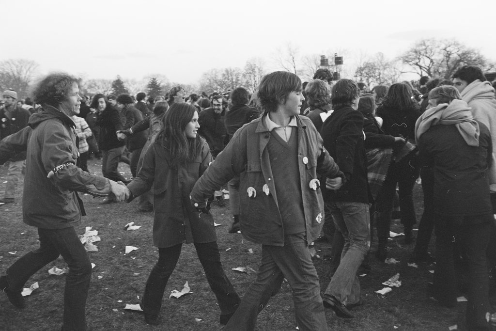 Moratorium to End the War in Vietnam march - Haun, Declan, 1937-1994