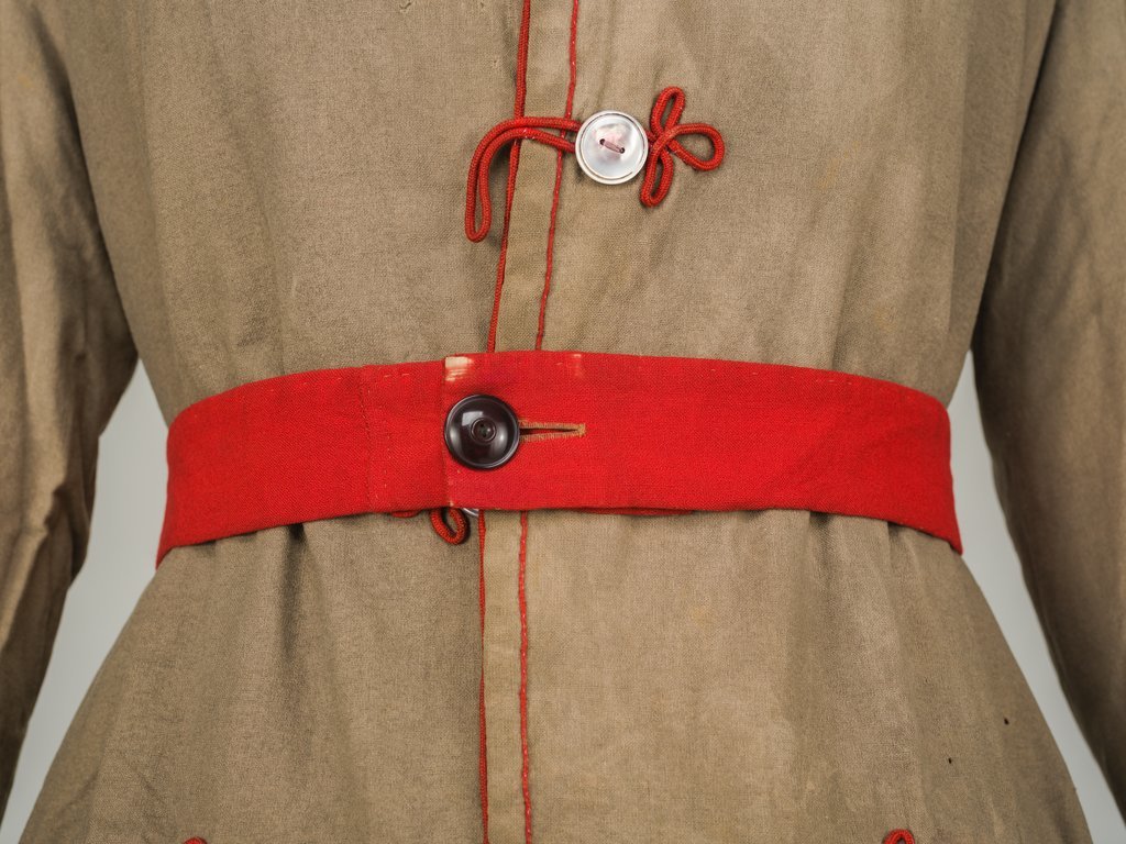 Samuel Greeley coat worn during the Chicago Fire of 1871