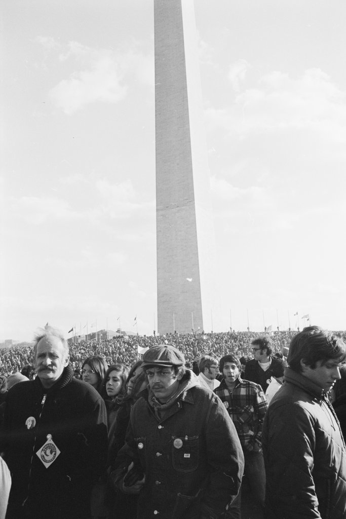 Moratorium to End the War in Vietnam march - Haun, Declan, 1937-1994