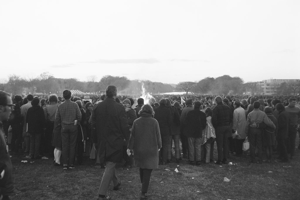 Moratorium to End the War in Vietnam march - Haun, Declan, 1937-1994