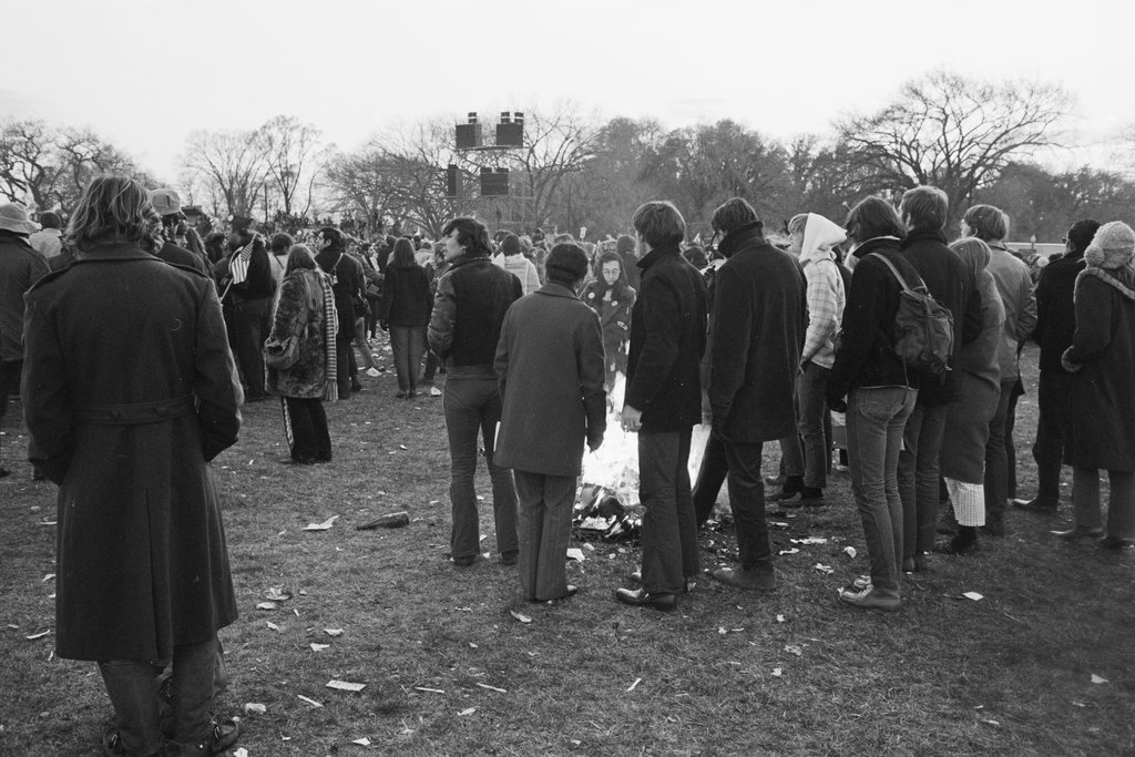 Moratorium to End the War in Vietnam march - Haun, Declan, 1937-1994