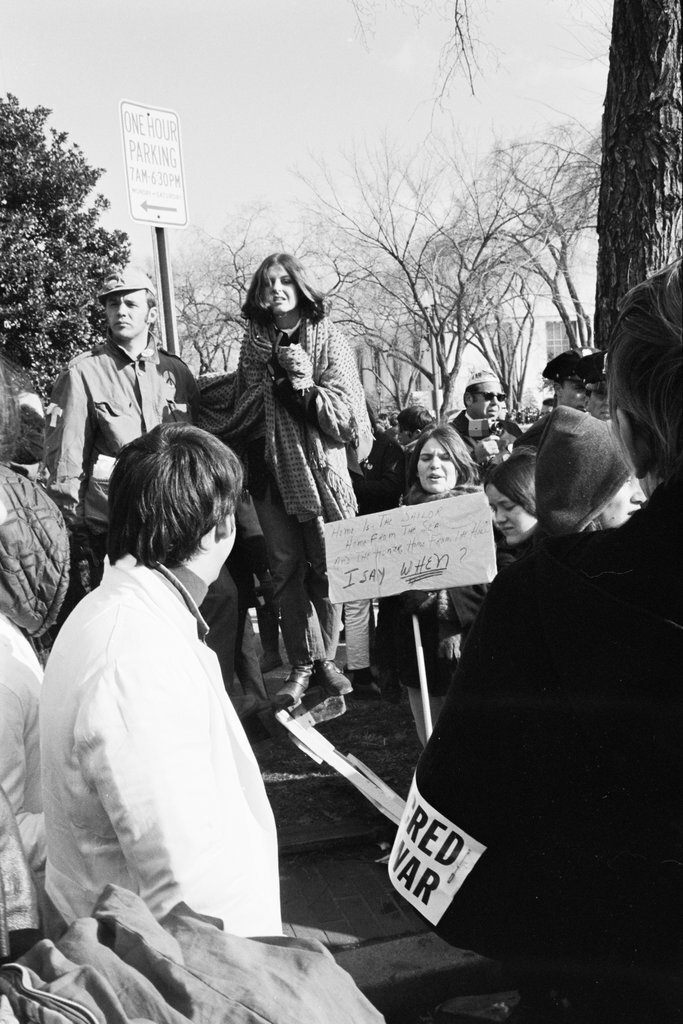 Moratorium to End the War in Vietnam march - Haun, Declan, 1937-1994