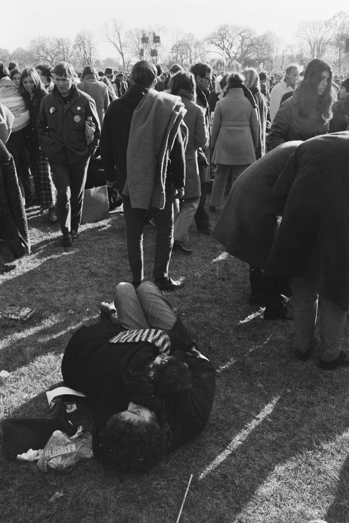 Moratorium to End the War in Vietnam march - Haun, Declan, 1937-1994