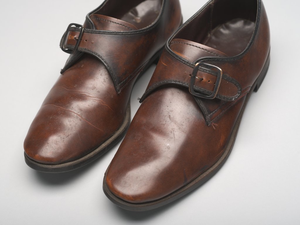 Shoes from men's suit ensemble by Scotty Piper - Piper, Scotty