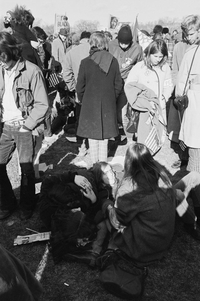 Moratorium to End the War in Vietnam march - Haun, Declan, 1937-1994
