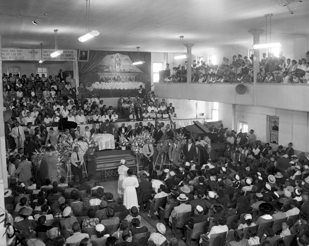 Funeral service for Emmett Till - Chicago Sun-Times