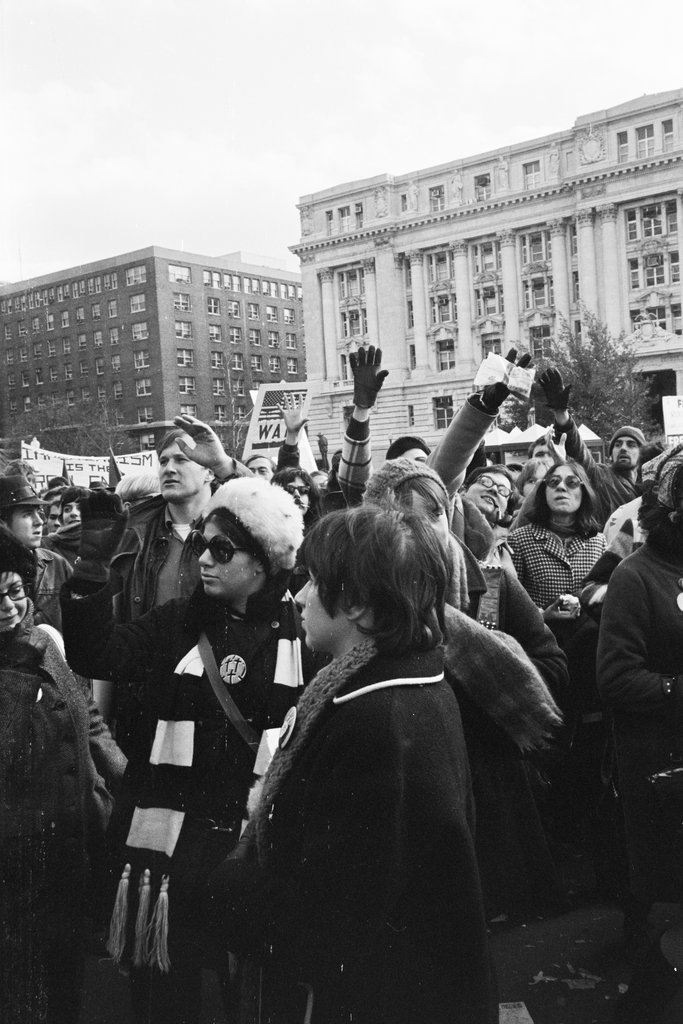 Moratorium to End the War in Vietnam march - Haun, Declan, 1937-1994