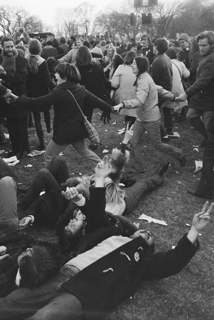 Moratorium to End the War in Vietnam march - Haun, Declan, 1937-1994