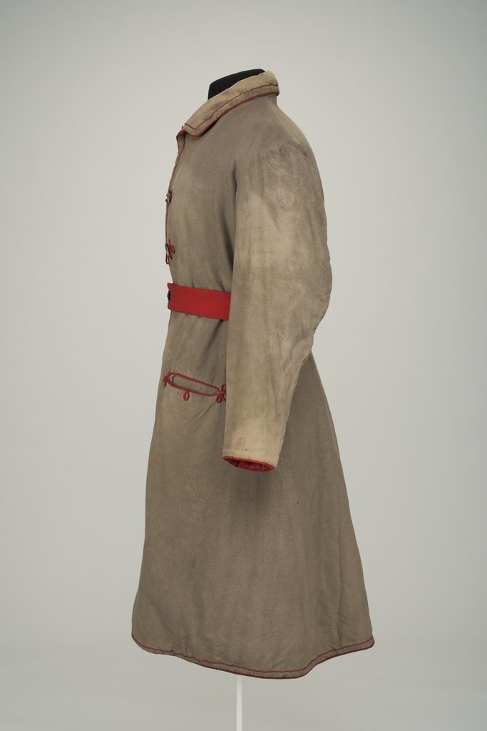 Samuel Greeley coat worn during the Chicago Fire of 1871