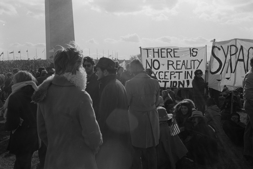 Moratorium to End the War in Vietnam march - Haun, Declan, 1937-1994