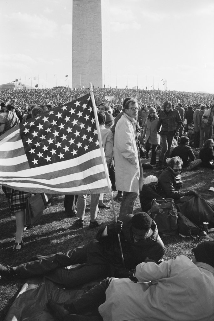 Moratorium to End the War in Vietnam march - Haun, Declan, 1937-1994
