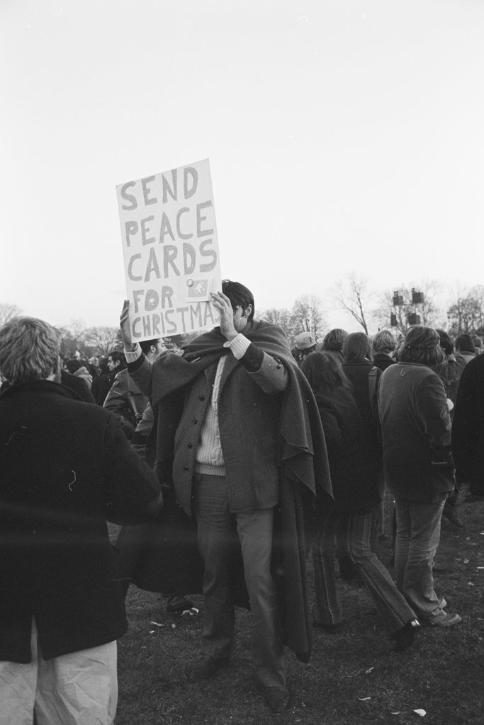 Moratorium to End the War in Vietnam march - Haun, Declan, 1937-1994