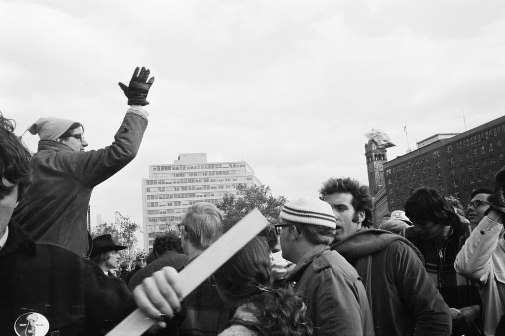 Moratorium to End the War in Vietnam march - Haun, Declan, 1937-1994