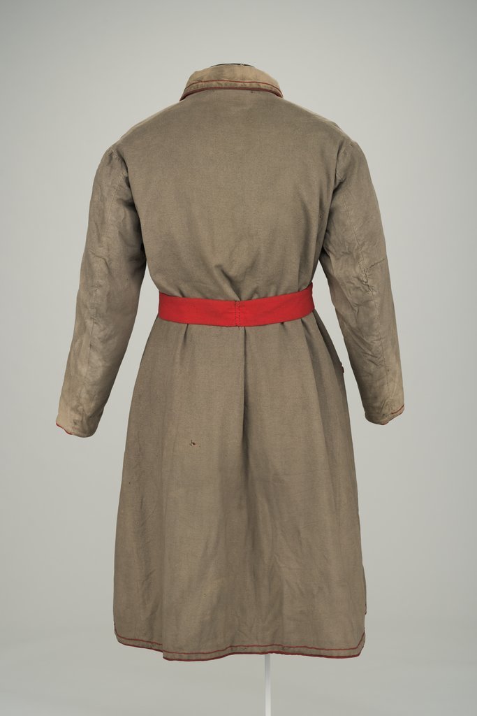 Samuel Greeley coat worn during the Chicago Fire of 1871