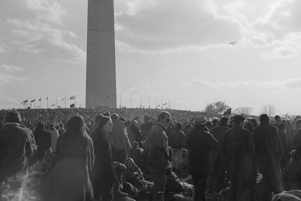 Moratorium to End the War in Vietnam march - Haun, Declan, 1937-1994