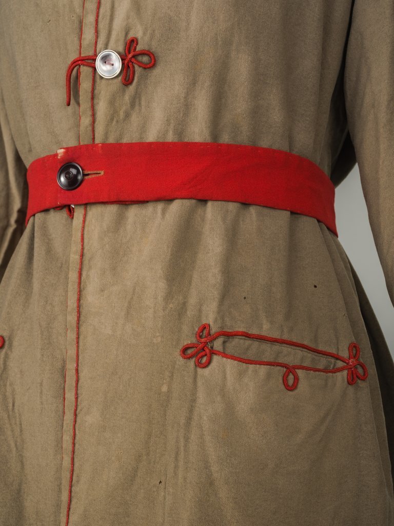 Samuel Greeley coat worn during the Chicago Fire of 1871