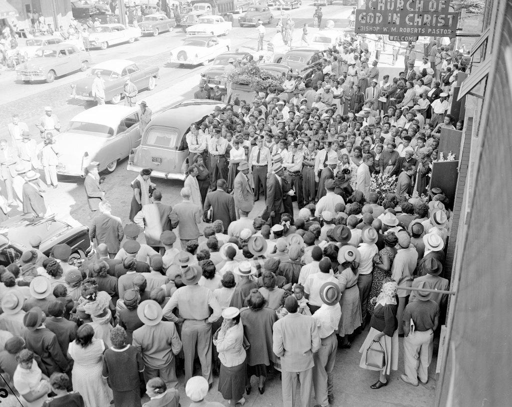Funeral service for Emmett Till - Chicago Sun-Times