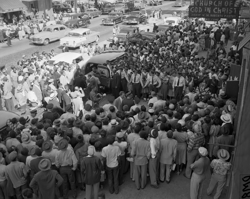 Funeral service for Emmett Till - Chicago Sun-Times