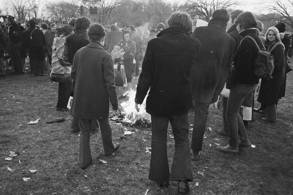 Moratorium to End the War in Vietnam march - Haun, Declan, 1937-1994