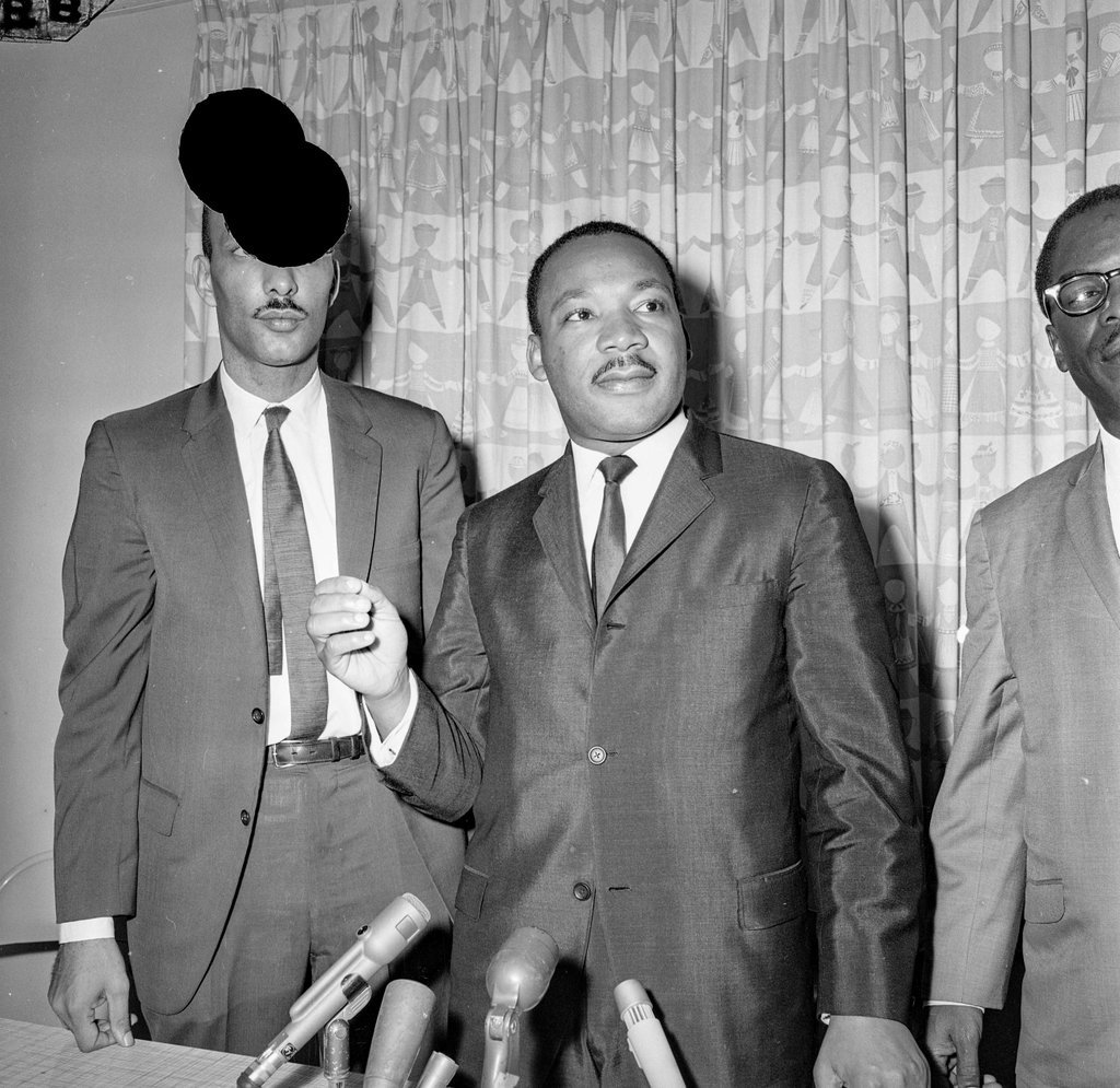 Dr. Martin Luther King Jr. speaking to Chicago ministers regarding upcoming presidential election - Chicago Sun-Times