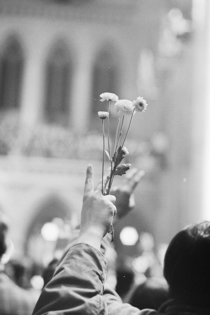 Moratorium to End the War in Vietnam rally - Haun, Declan, 1937-1994