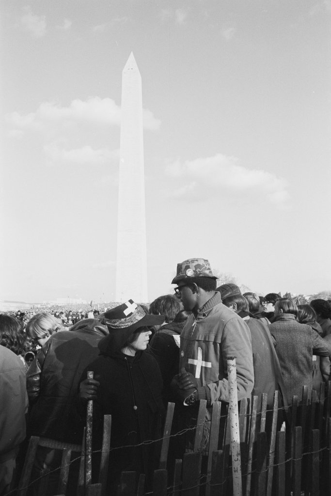 Moratorium to End the War in Vietnam march - Haun, Declan, 1937-1994