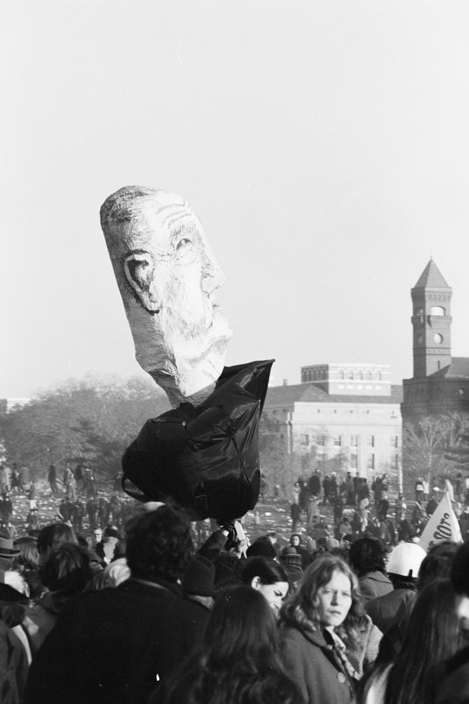 Moratorium to End the War in Vietnam march - Haun, Declan, 1937-1994