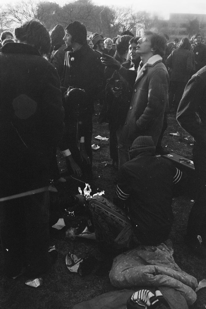 Moratorium to End the War in Vietnam march - Haun, Declan, 1937-1994