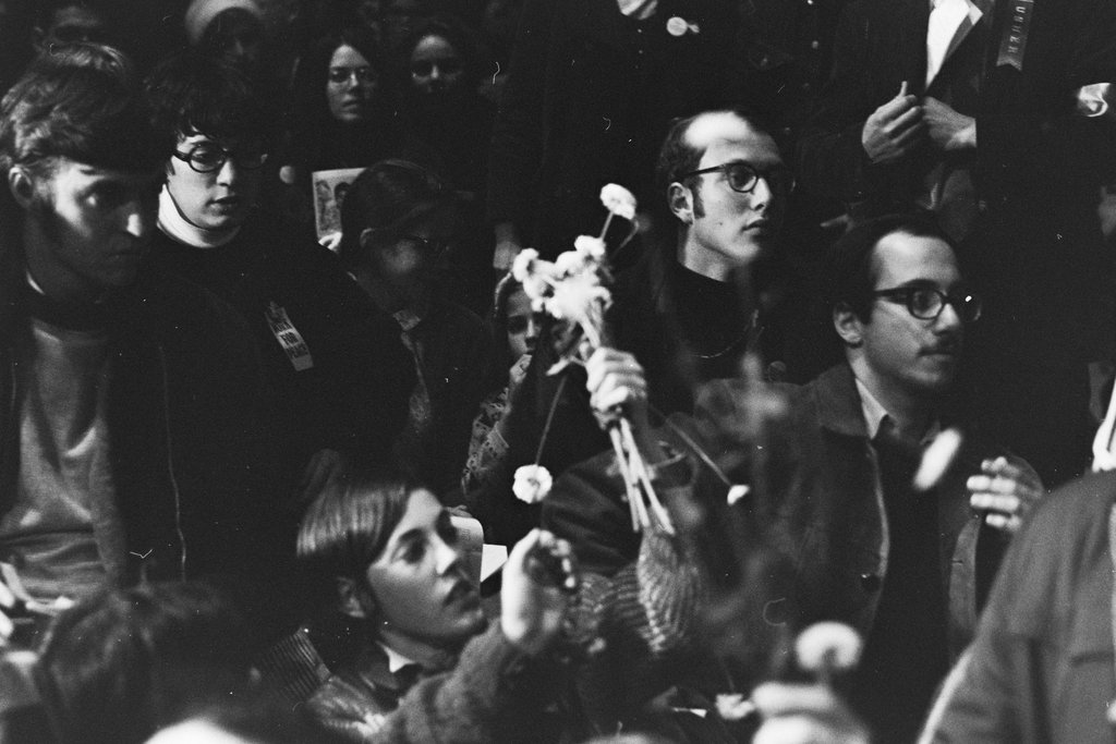 Moratorium to End the War in Vietnam rally - Haun, Declan, 1937-1994