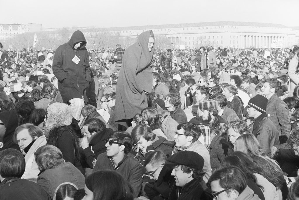 Moratorium to End the War in Vietnam march - Haun, Declan, 1937-1994