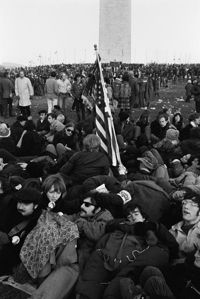 Moratorium to End the War in Vietnam march - Haun, Declan, 1937-1994